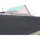 Профнастил фигурный C8 - 0,45 ПЭ-Двусторонний RAL 7024 мокрый асфальт.