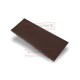 Кликфальц mini 0,45 Drap RAL8017 шоколад с пленкой на замках