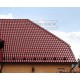 Металлочерепица Классик RAL3011 Полиэстер-0,45