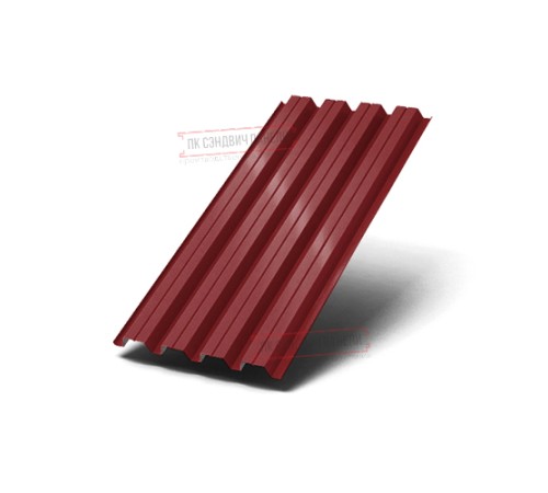 Профнастил Н60-845 Пурман RAL-3011-0.5